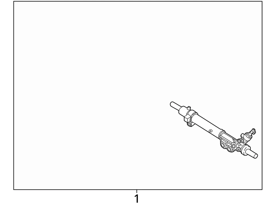 Steering Gear/Rack Fits 16-20 INFINITI QX60 6839230 Foto 4 de 4