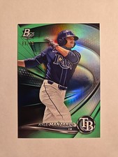 2022 Bowman Platinum Top Prospects Green /99 Kyle Manzardo #TOP-87 17w0