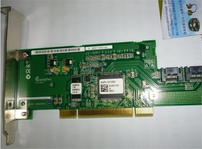 Used Tested Sata Raid AAR-1210SA Functional Adaptec Pci Raid Card 1210Sa rs