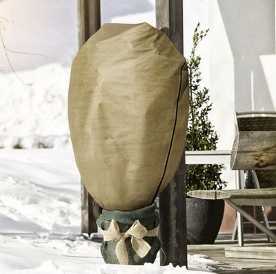 Windhager Vlieshaube Protect XXL 1,4 x 2 m beige  Schutzvlies