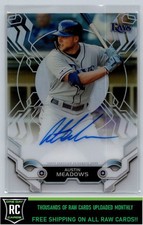 2019 Topps High Tek High Tek Autographs Austin Meadows #HTA-AM Tampa Bay Rays