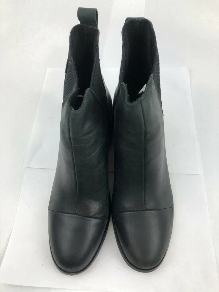 TOMS MUJER ESME BOTÍN PUNTERA REDONDA NEGRO Talla 8.5 US Foto 3 de 4