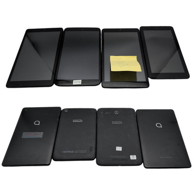 Lot of 4 Alcatel Tablets Not Working Joy Tab 9029G Pop 8S P350X Pop 7 P310A READ