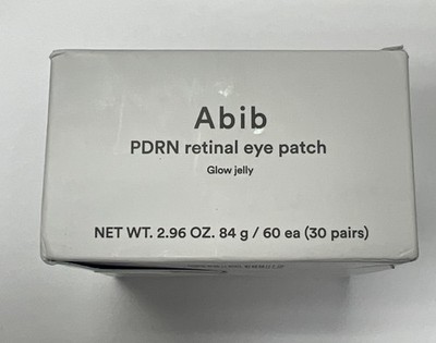ABIB PDRN Retinal Eye Patch Glow Jelly (60ea) Anti-Aging Firming Eye Mask