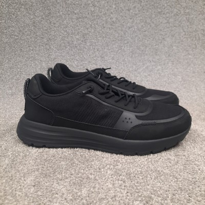 #ad Hey Dude Men Sirocco Alta Essentials Shoes Sneaker Size 10 Black Lightweight $59.95