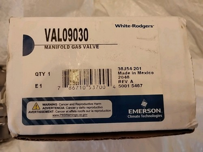 #ad #ad VAL09030 Manifold Gas Valve 24V 50 60 Hz 1 2 PSI $50.00