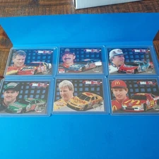1997 Fleer Ultra Update DRIVERS VIEW 6 Elliot Marlin Jarrett Labonte Rudd NASCAR