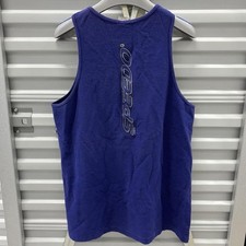 Vintage 90 s Speedo Purple Tank Top XL Graphic Spell out Sleeveless Swimming