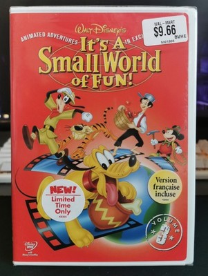 Its A Small World Of Fun Volume 3 (DVD, 2007) New Disney Rare OOP