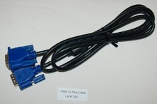 VGA Monitor PC Cable Male to Male 15 Pins 6Ft High Quality Lot 108 New 