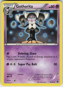 Pokemon Gothorita (46) 46/98 Emerging Powers Uncommon card