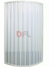 BOX DOCCIA AD UNA PORTA BIANCO 80x80 - H 185 ARREDO BAGNO