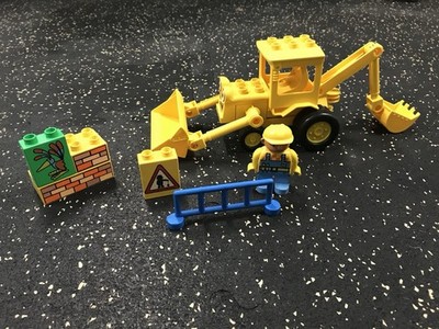 Used LEGO DUPLO Bob the Builder Set   (Scoop) Construction Trucks & Figures