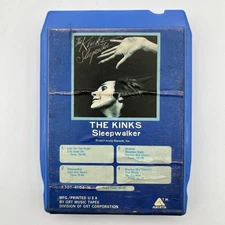 The Kinks - Sleepwalker- Restored 8 Track Tape - New Pad and Splice