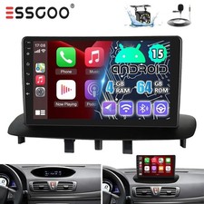 Für Renault Megane 3 2008-14 Android 15 Apple CarPlay AutoRadio GPS Navi 4+64GB