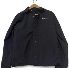 Black Champion Lightweight Windbreaker Jacket Size XL Kids Size 18-20