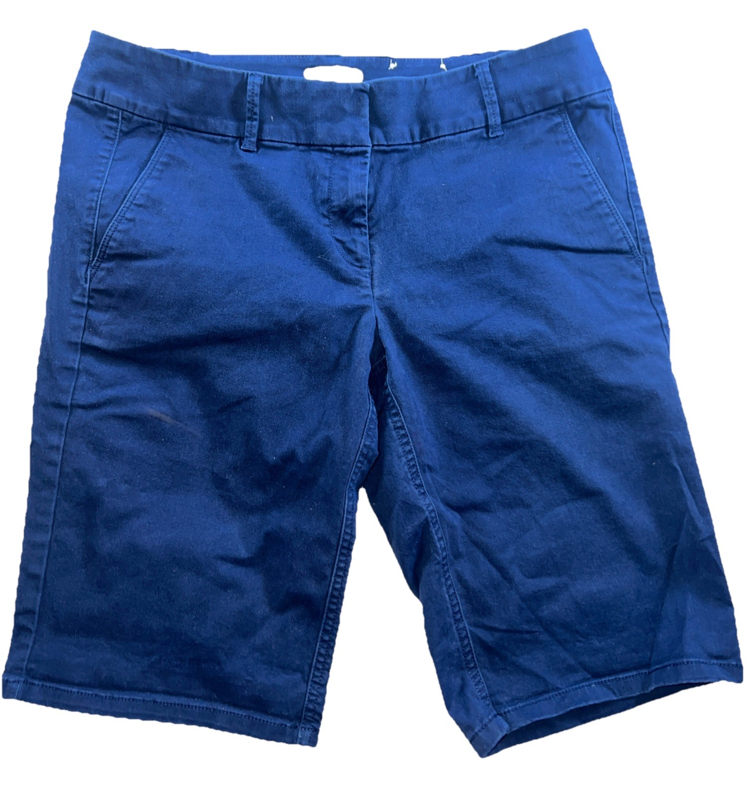 Loft Outlet Women’s Size 10 Navy Blue Bermuda 12” Roll Shorts