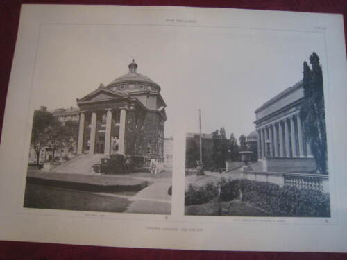 1901 Stanford Arch New York City White Photogravure 20 - Afbeelding 1 van 1