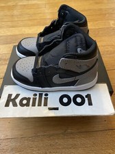 Nike Air Jordan 1 Retro High OG BT TD AQ2665-013 Shadow Baby Toddlers B