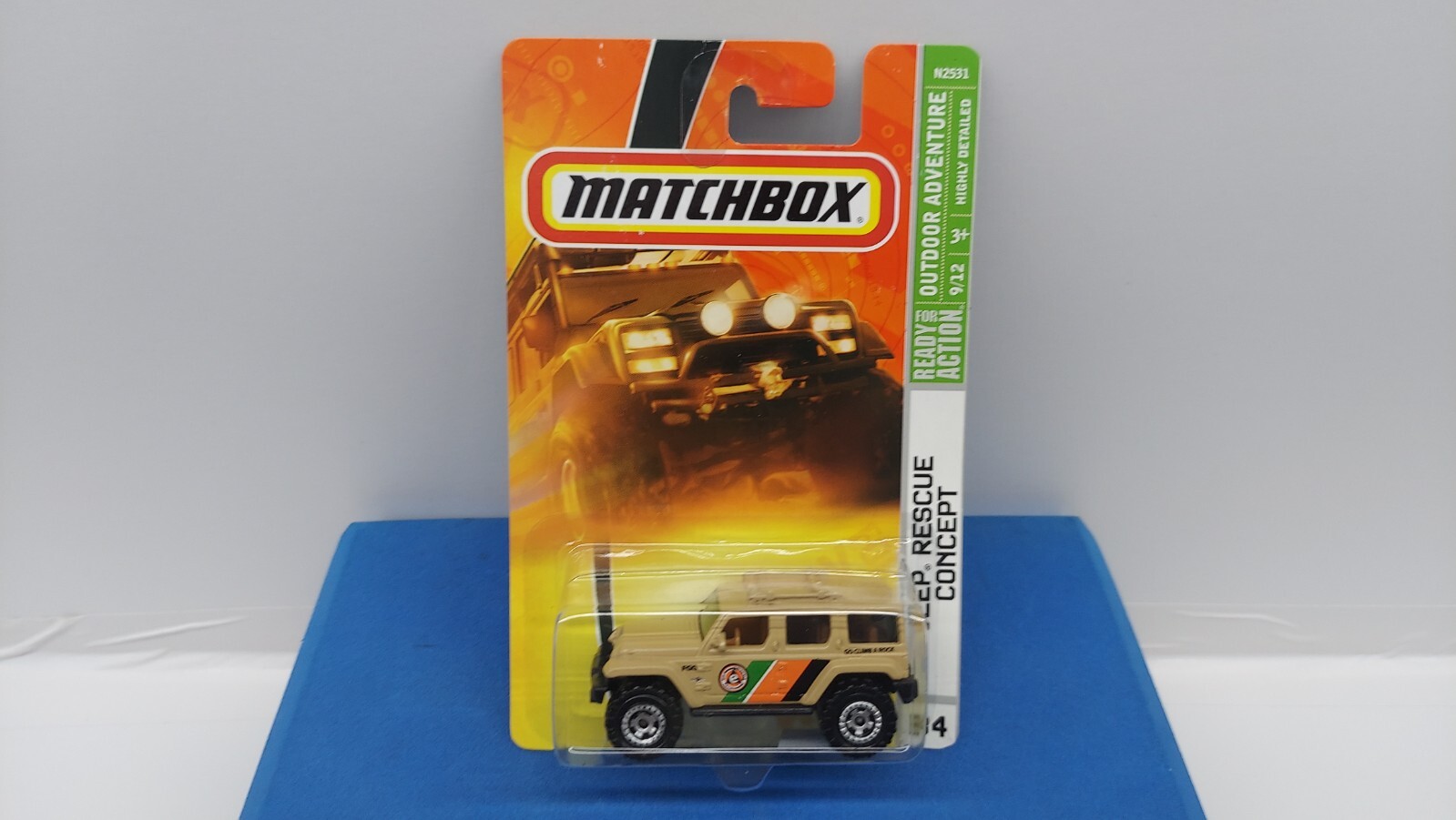 Matchbox Outdoors Adventure Jeep Rescue Concept #84 | eBay
