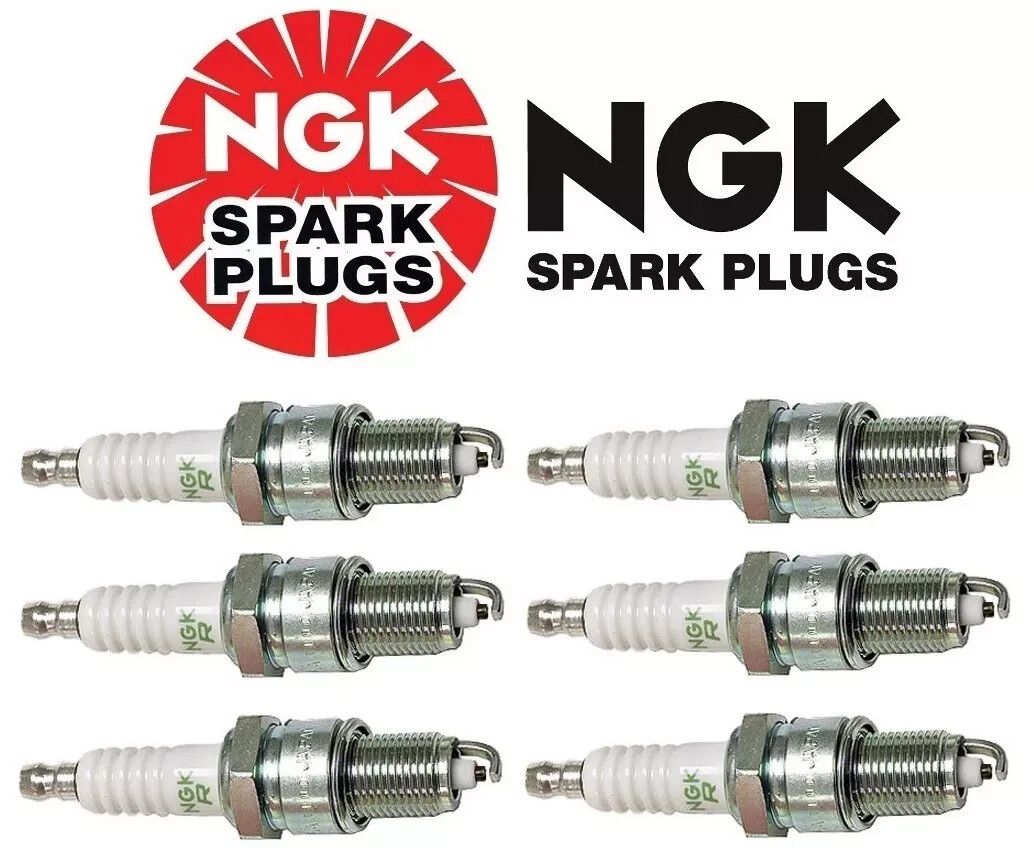 NEW SET OF 6 NGK V-Power Copper Spark Plugs ZGR5A #5077 Made in Japan