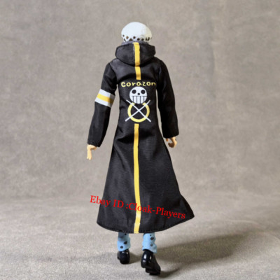 1/12 Wired Black Hoodie Coat Model for One Piece Trafalgar Law (NO