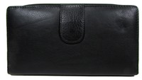 Paul & Taylor Womens Leather Clutch Wallet With Removable Checkbook Cover Paul & Taylor Womens Leather Clutch Wallet With Removable Checkbook Cover