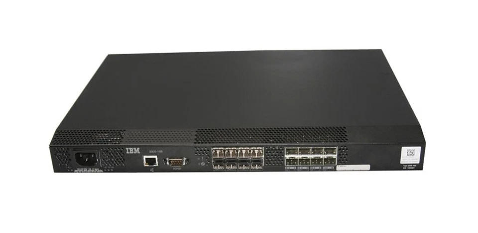 IBM 2005-B16 TotalStorage - 4Gbps Fibre Channel Switch 16-port- 8x 4Gbps SFP's - Image 2 of 4