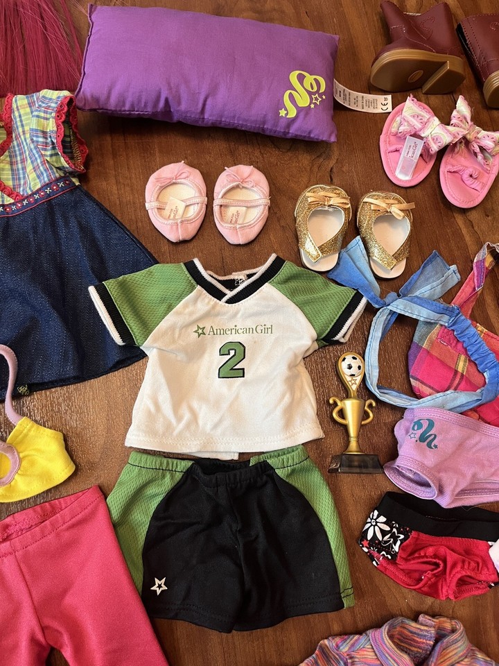 American Girl Clothing Shoe And Accessory Lot Hangers eBay