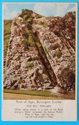 Burrington Combe Rock of Ages Song Rev Toplady North Somerset