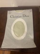 christian dior diorissimo vintage Pantyhose Size 2 Sea Moss Discontinued NWT