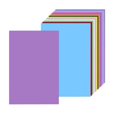 50 Sheets Colorful Cardstock 4x6" Thick 250gsm Heavy Paper Cards Stock