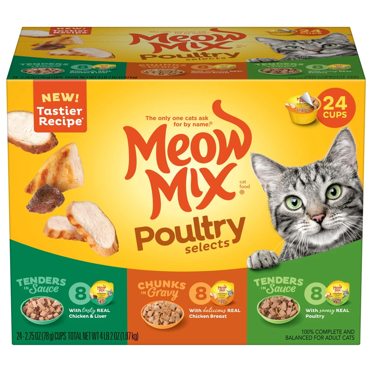 Meow mix 2025 seafood selections