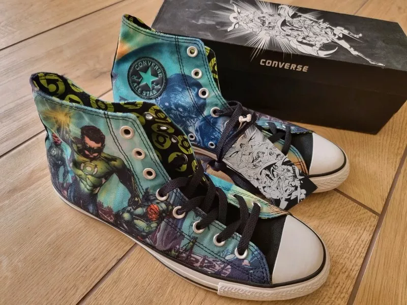 Green 2024 lantern converse