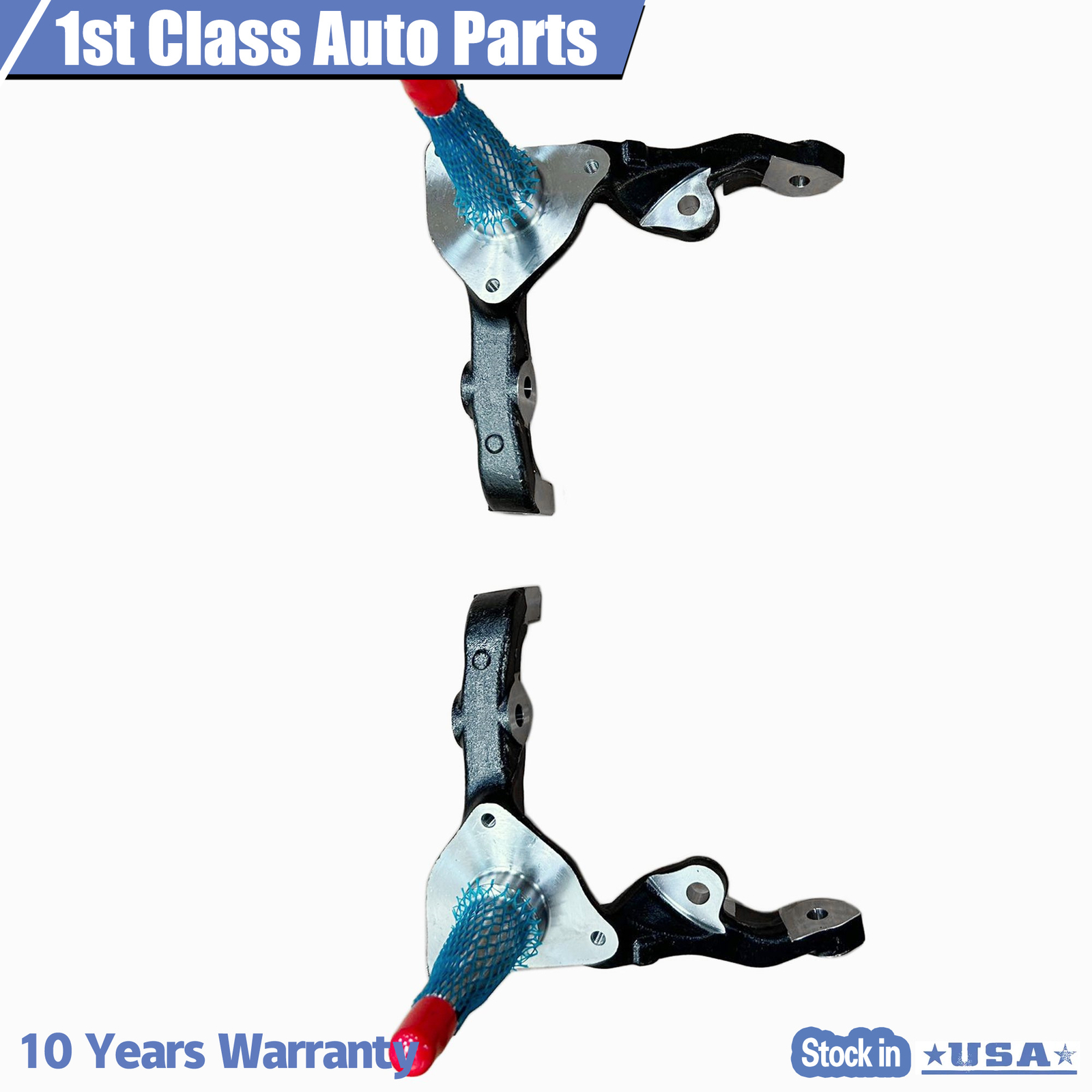 Pair of Front Right & Left Spindles Spindle Hand For 1975 1980 Ford