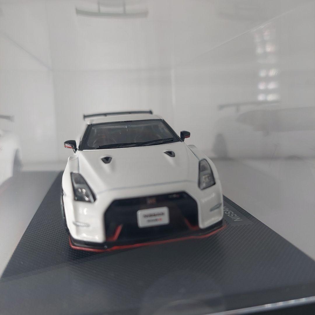 Nissan GT-R Nismo ミニカー 1/43 エブロ EBBRO 1/43 NISSAN GT-R NISMO N Attack Package Brilliant