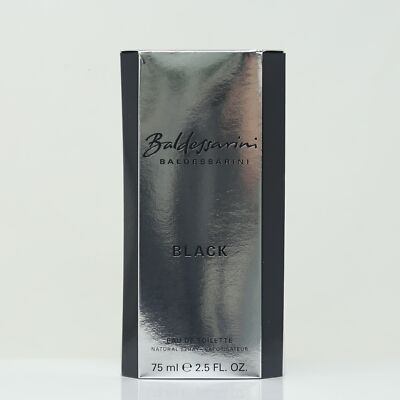 Baldessarini Black Eau de Toilette for Men Spray 2.5oz/75ml, NEW IN BOX!