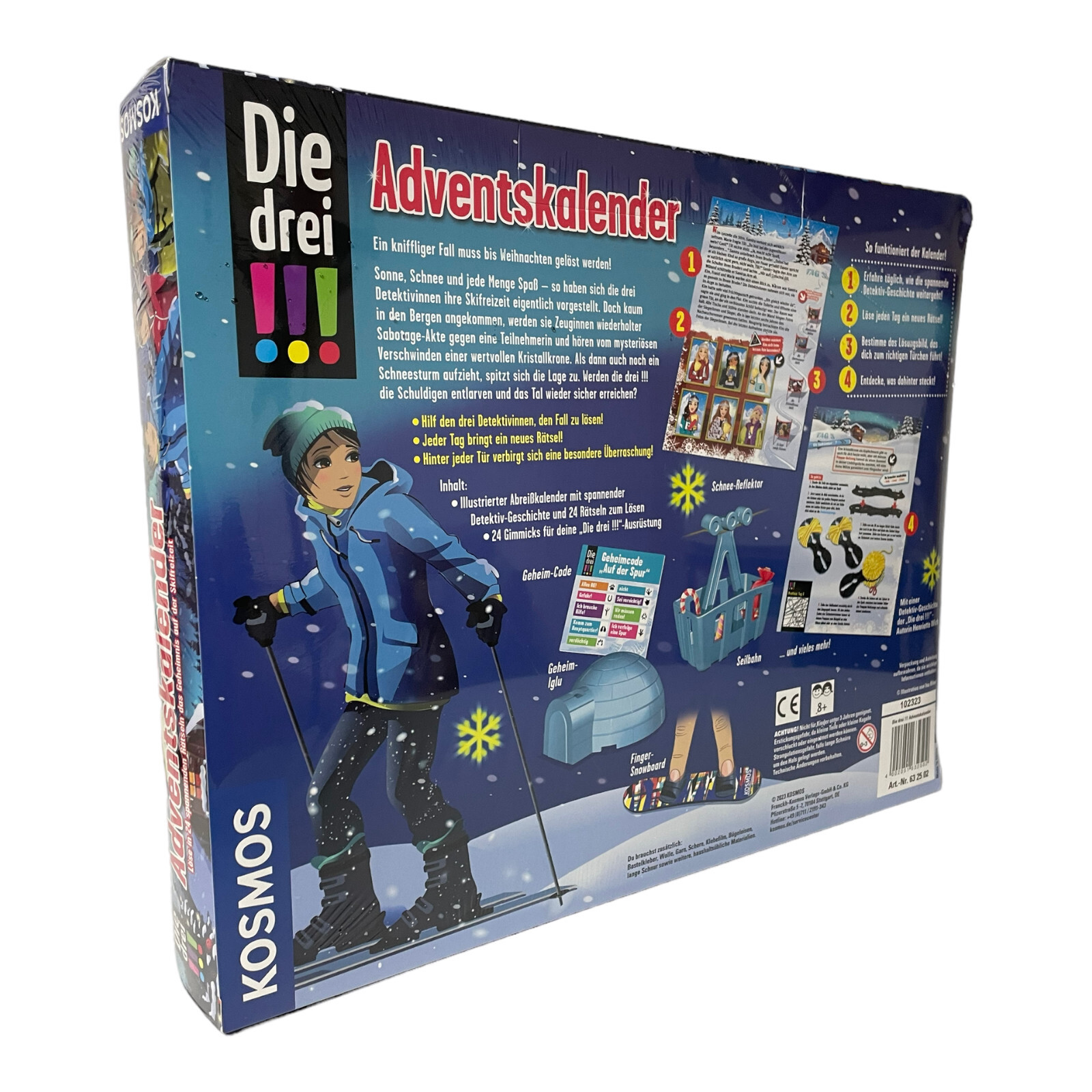 Adventskalender Die drei !!! Kosmos Weihnachtskalender Advent Kalender