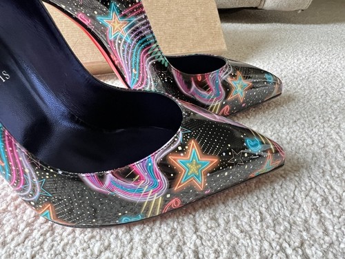 Christian Louboutin Hot Chick Patent Starlight By Night Pumps Heels Shoes 39 9 - Picture 22 of 22