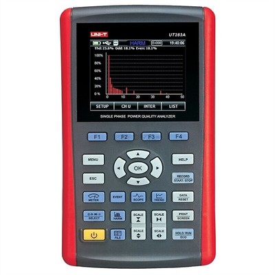 Usb Interface Single Phase Uni-T UT283A Power Quality Analyzer True Rms kf