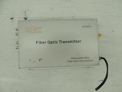 KBC FIBER OPTIC TRANSMITTER, FDVA4-M1T-WSA | eBay