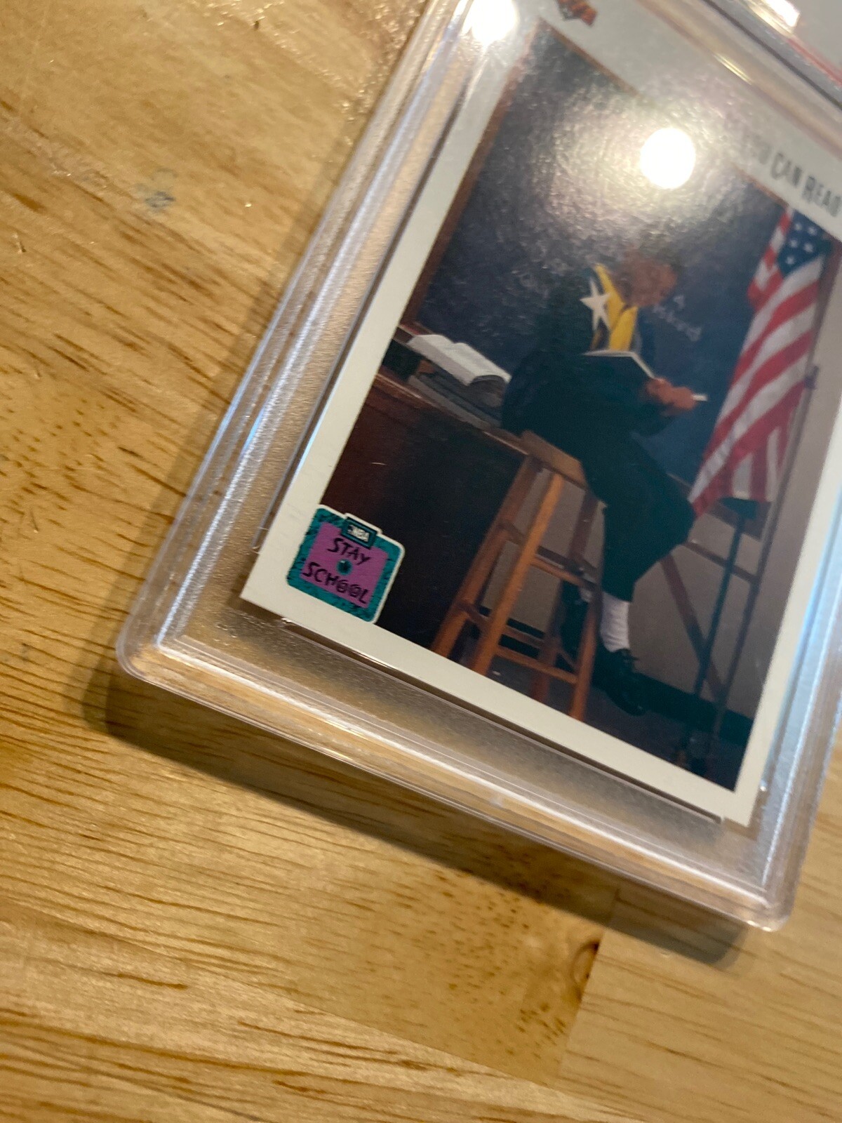 Michael Jordan PSA 8 Upper Deck Vintage Basketball Card NBA Collector 1991 GIFT view 11