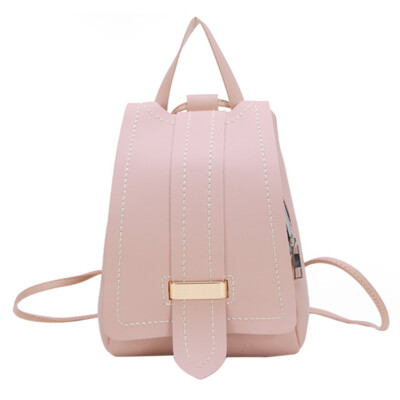 Rucksacktasche Rucksack PU-Leder Rucksack Geldbörse Kleine Umhängetasche Tasche