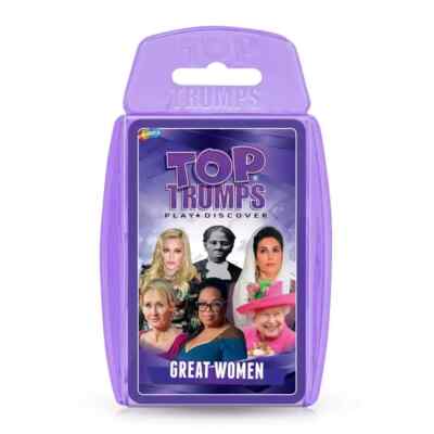 NEW - Great Women Top Trumps Card Game