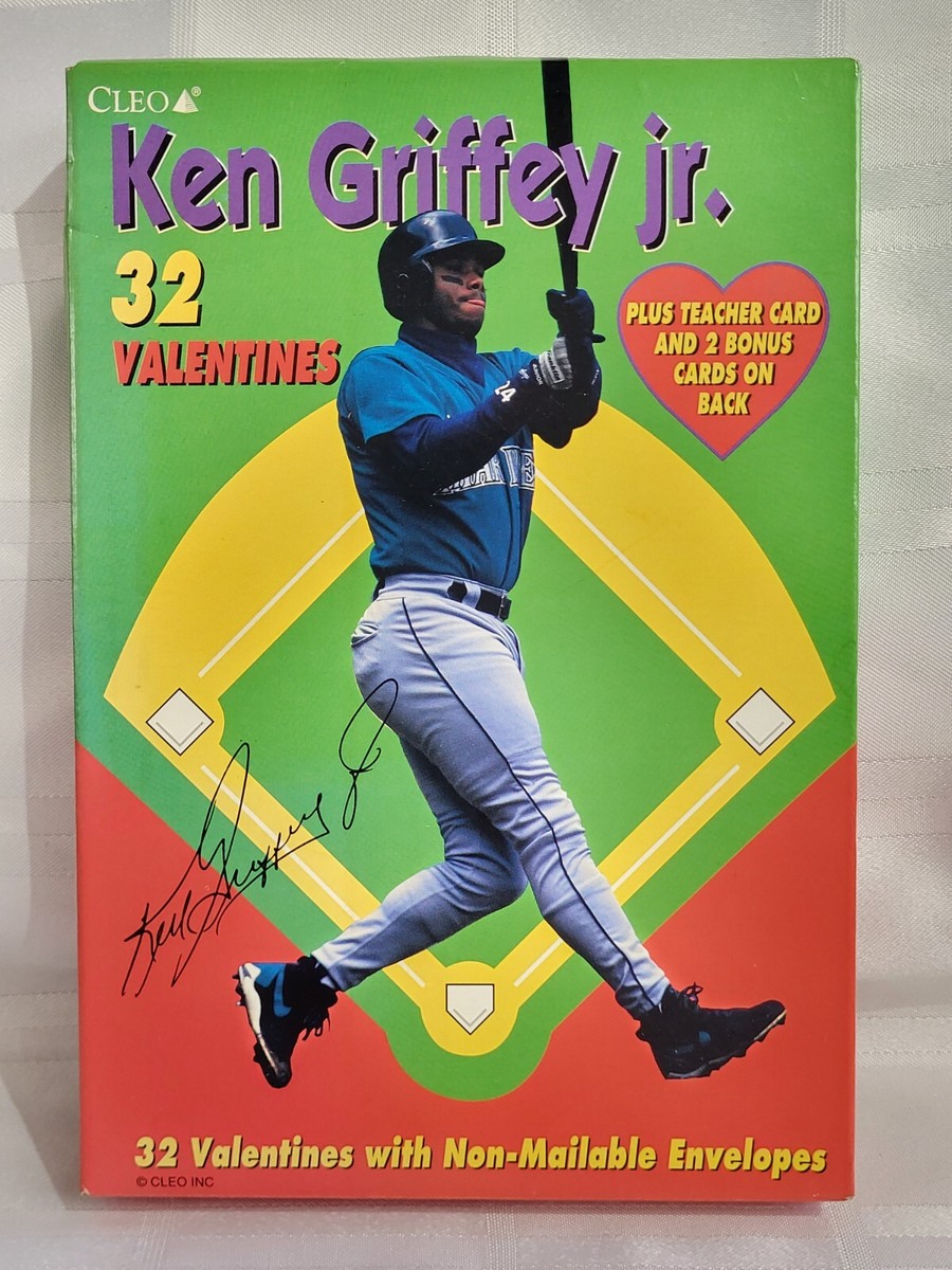 KEN GRIFFEY JR VALENTINES DAY CARDS MLB BASEBALL ALL STAR PROMO