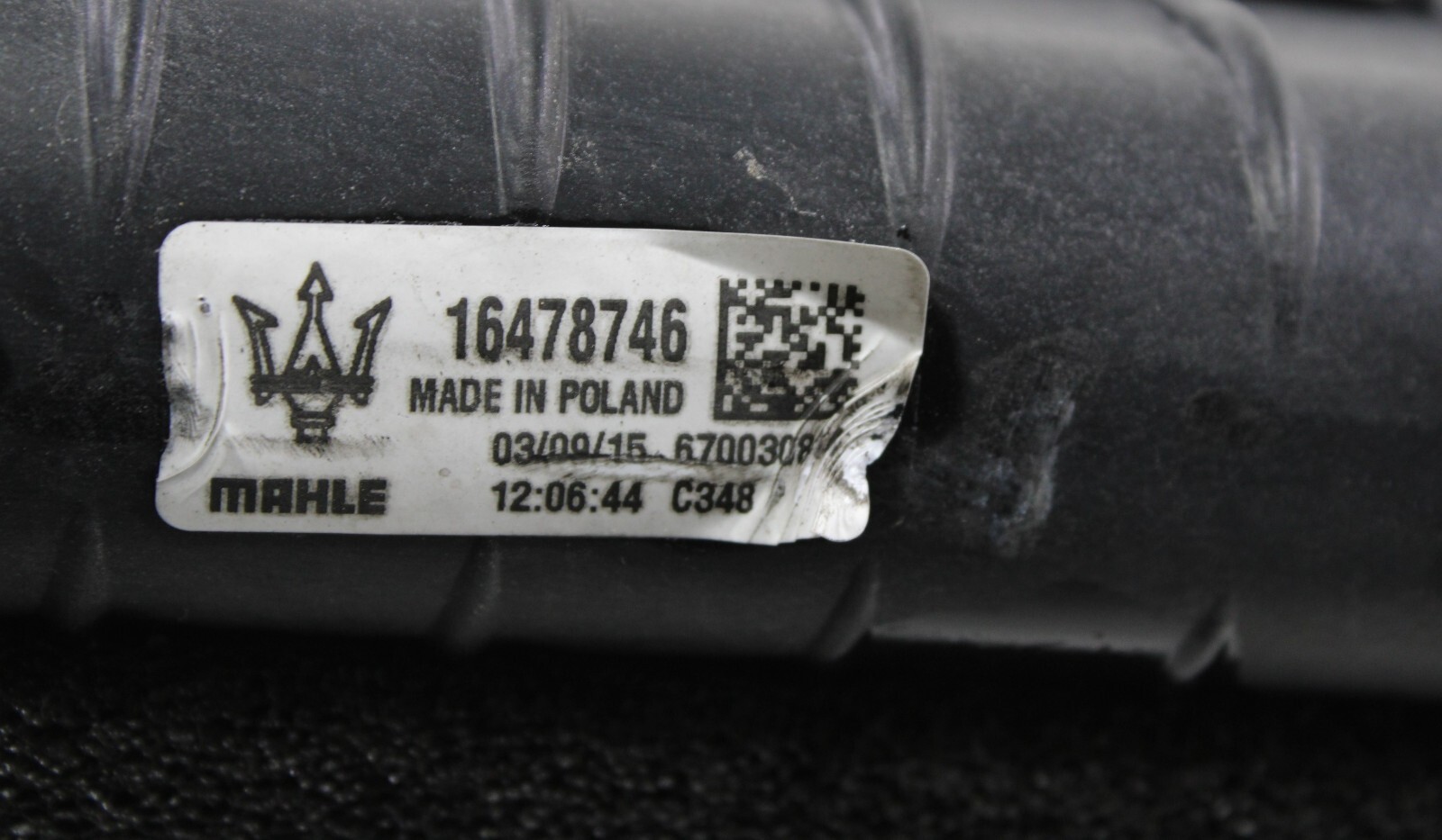 2014 - 2024 MASERATI GHIBLI 3.0L ENGINE COOLANT COOLING RADIATOR OEM