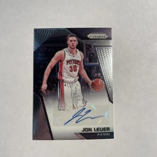 2017-18 Panini Prizm Signatures Jon Leuer #SG-JL Auto