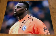 Edouard Mendy signed 11x14 Photo Soccer Chelsea Proof Edouard Mendy signed 11x14 Photo Soccer Chelsea Proof