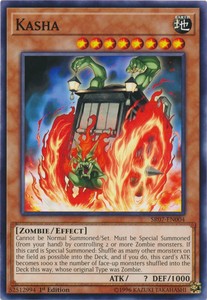 Kasha - SR07-EN004 - Common - 1st Edition x3 - Near Mint