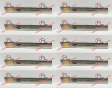 10x Cut Off Blade 3/32" x 1/2" x 4" T42 Grade 10% Cobalt HSS Parting Tool Blade